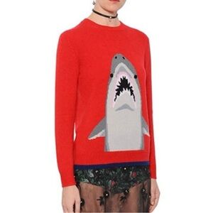 Coach Shark Cashmere Sweater sz L